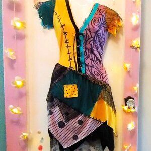 The Nightmare Before Christmas (Adult M) Sally Costume Dress